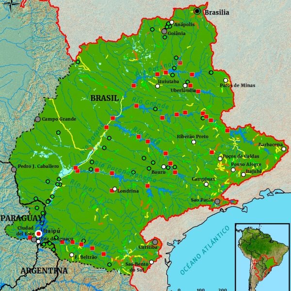 Mapa Alto Paraná