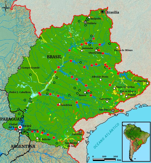 Mapa Alto Paraná