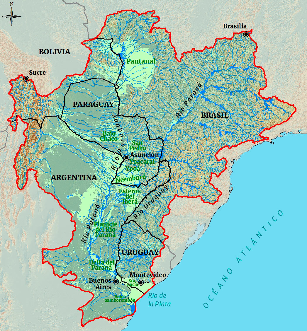 Evacuación Interpretativo Condición previa Mapas de la Cuenca – CIC Plata